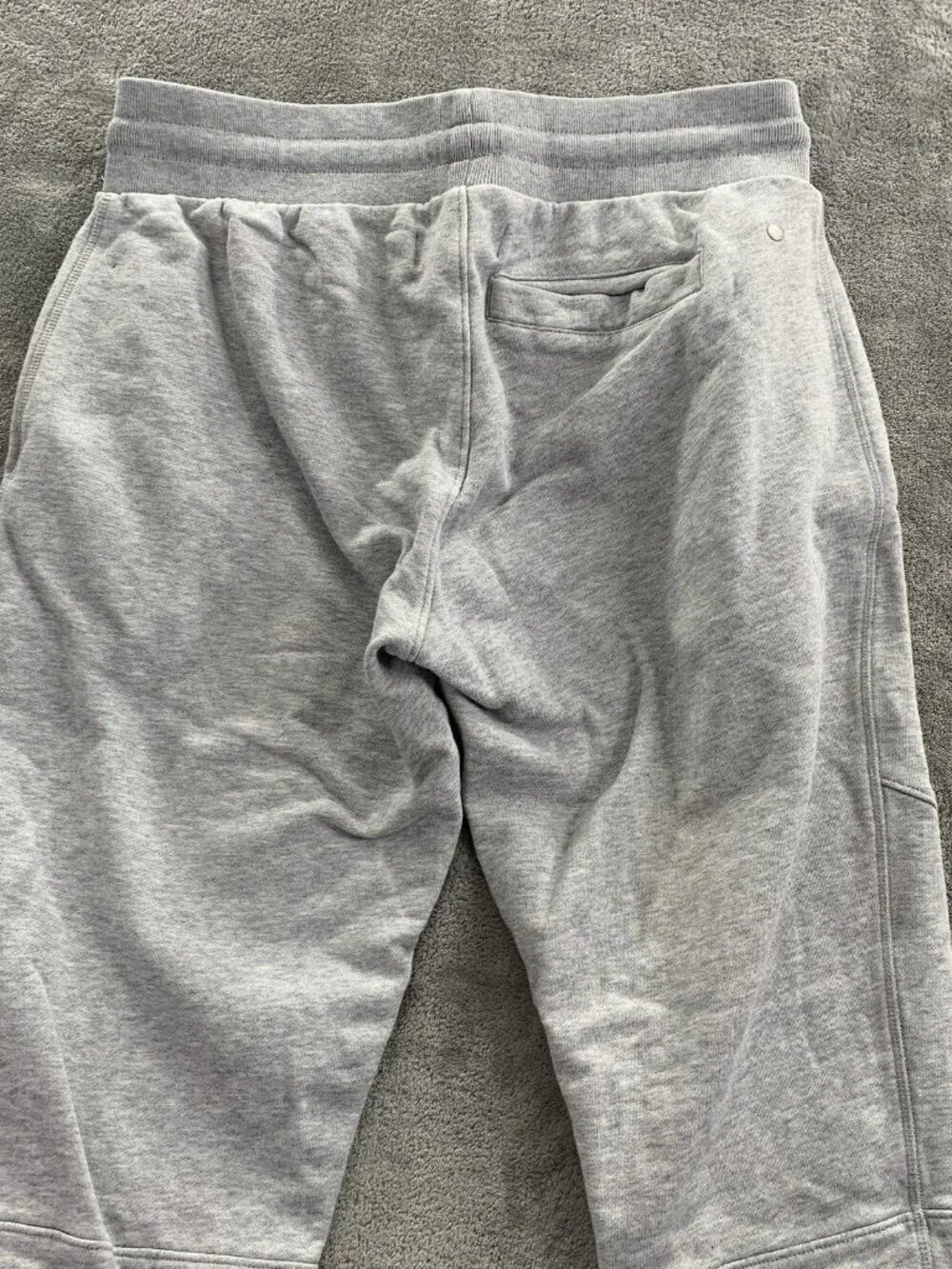 AllSaints Joshua Sweatpants Mens Small Gray Cotton Drawstring Jogger Casual